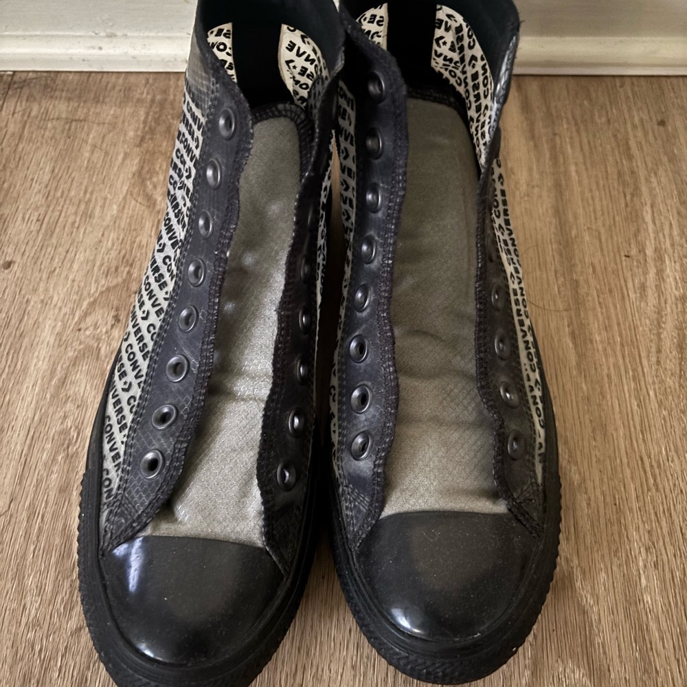 Converse Black and Gray Women's Sneakers
